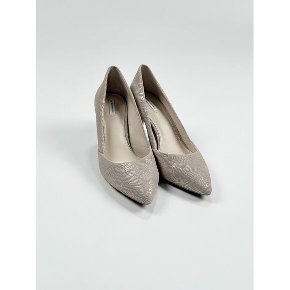 Alex Marie Women’s Heels – Size 8 M – Nude Pointed-Toe Pumps – Wedding • Office - Picture 1 of 3